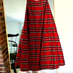 Plaid skirt